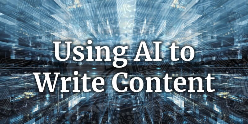 Using AI To Write Content: Introduction To AI Copywriting | Rob Marshall